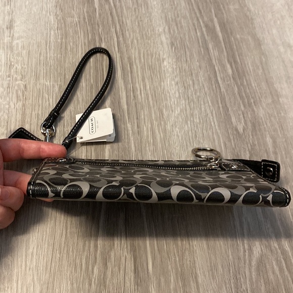 Coach Monogram Wristlet with Wallet Storage - Picture 4 of 14